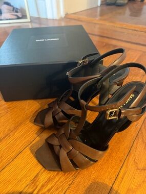 Saint Laurent Tribute 105mm Sandals
